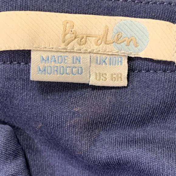 BODEN Alicia‎ Bird Print Long Sleeve Dress - Picture 6 of 8